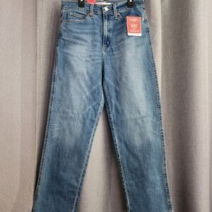 Levi's Signature High Rise Straight Jeans - Blue
